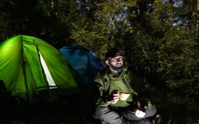 camping en forêt